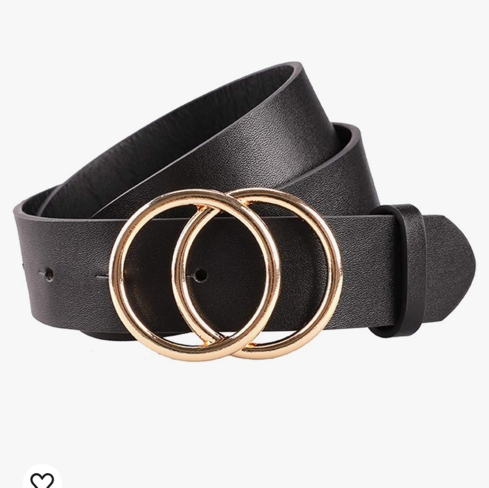 Fashion belt faux leather